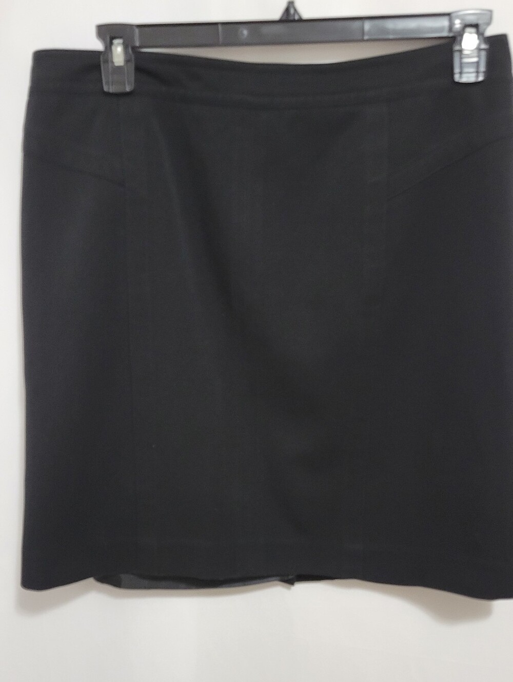 Ann Taylor Petite Black Tailored Lined Pencil Skirt, Size 14P